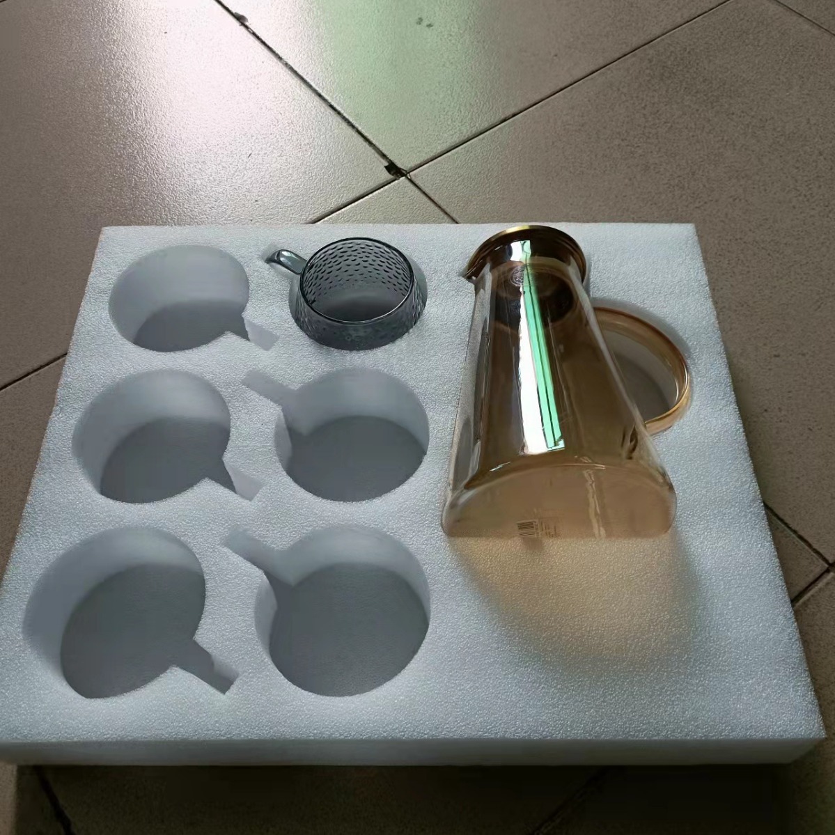 东阳诸暨厂家直销高密度环保珍珠棉包装 水杯玻璃制品珍珠棉包装