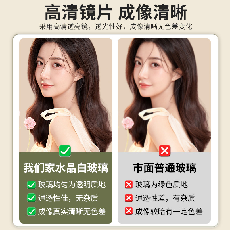 Espejo de diseño de todo el cuerpo medieval, espejo de vestir, espejo de piso, espejo de prueba de sala de estar, pared de pared, dormitorio, espejo grande