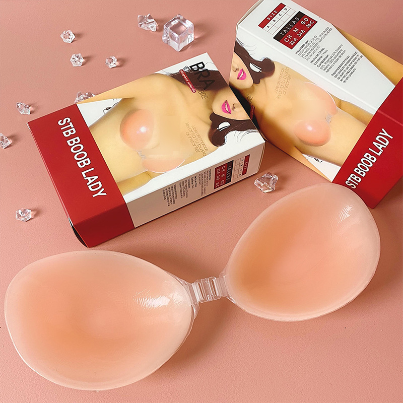 Source Manufacturer Silicone Breast Pads, Breathable Push-Up Bra, Strapless Underwear, Invisible Breast Pads That Won'T Fall Off When Exposed to Sweat Source Manufacturer Silicone Breast Pads, Breathable Push-Up Bra, Strapless Underwear, Invisible Breast Pads That Won'T Fall Off When Exposed to Sweat
