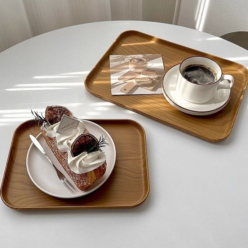 Inswind bandeja bandeja de pastel de té de la tarde bandeja de frutas bandeja de postres de café bandeja de comidas bandeja de fotos de comida