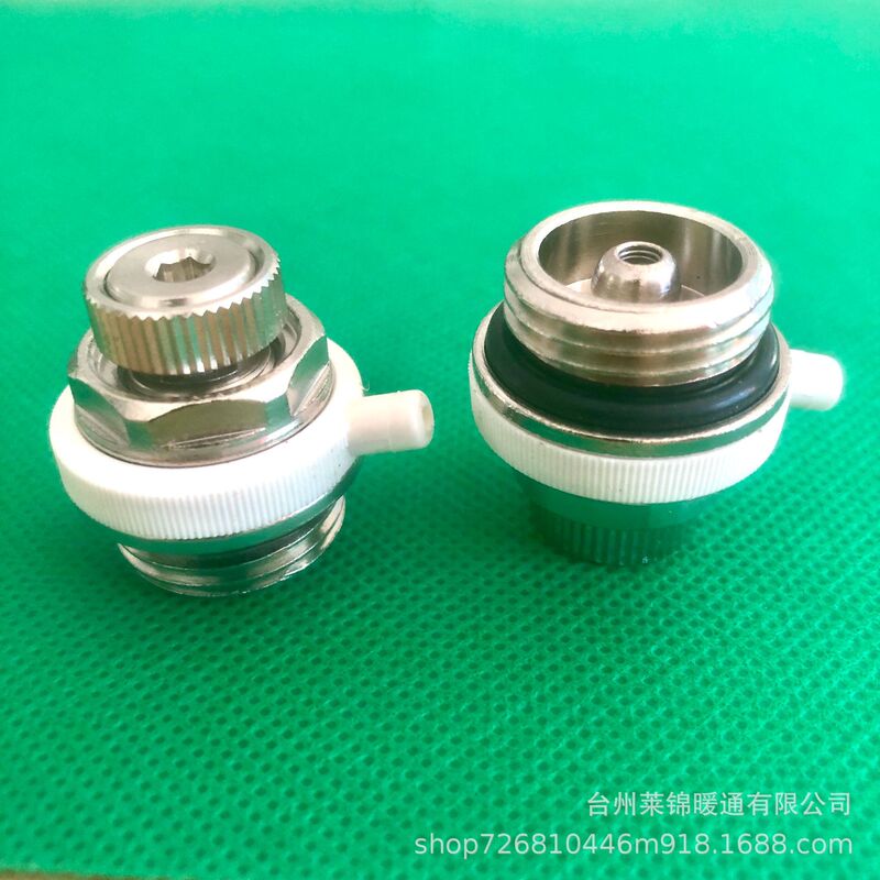 暖房器具部品新型排気弁銅走風自動排気弁手一体|undefined