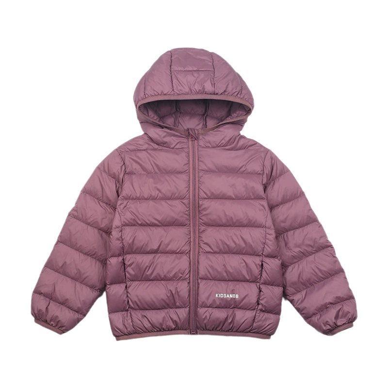 Children's winter velvet down jacket, keep warm vest, duck down