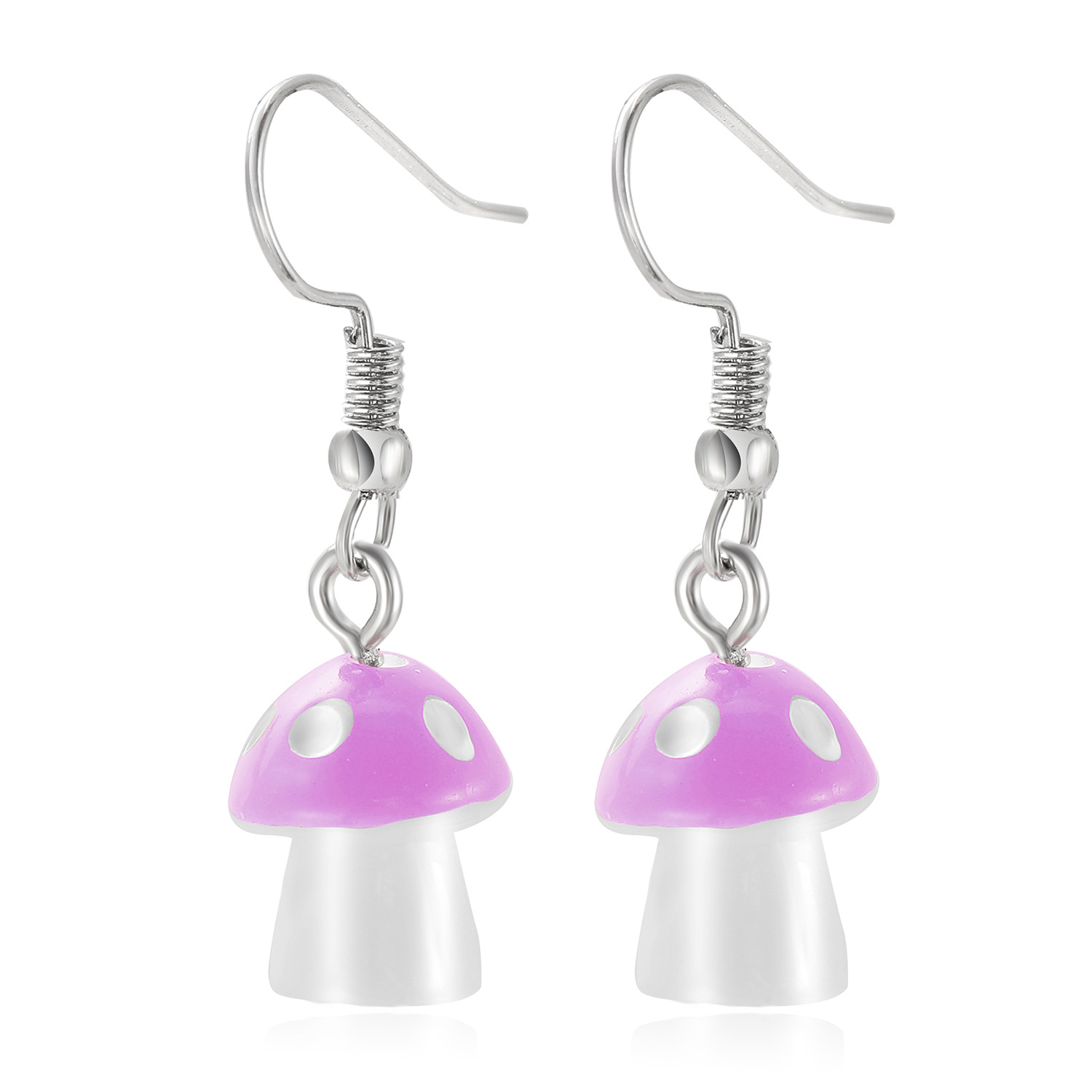 New Creative Simple Fashion Style  Pastoral Mushroom Earrings display picture 25