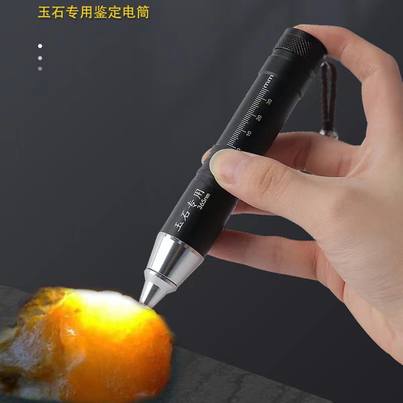 Fabricantes de fuentes de identificación de linternas iluminación de jade linternas de esmeralda detección de fluorescente de tres fuentes de luz linternas