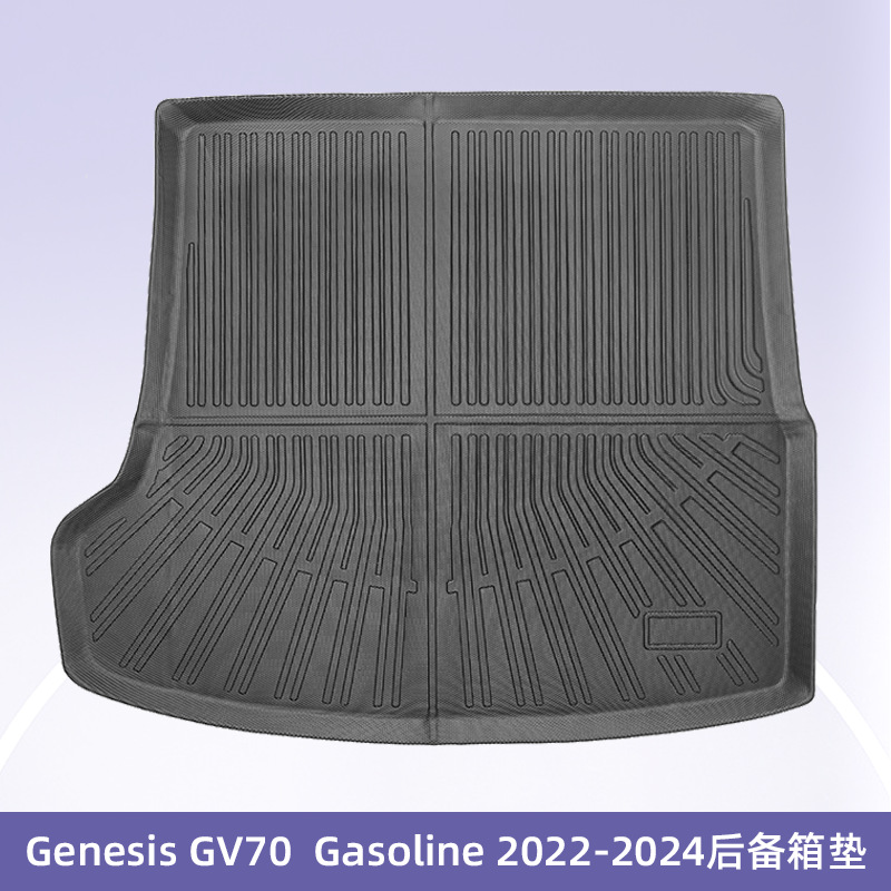 Para Hyundai Genesis GV70 2022 - 2024 Combustible 3D Todo clima TPE almohadilla