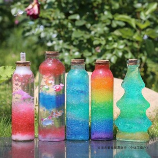 ����ƿ�S�diy���b�ʺ�ƿ�����ֹ�����ˮ����Ư��ƿ�ǿ�ƿ�ݴ���