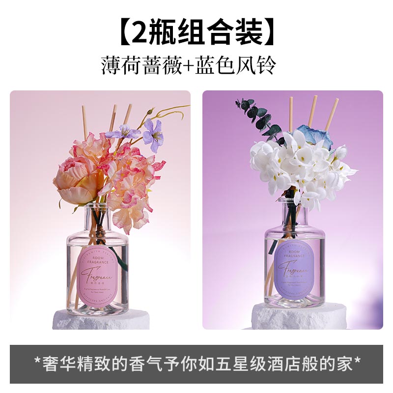 1개 구매시 1개 증정 [동일한 스타일의 정장 증정] - 민트로즈 + 블루윈드차임 [거실 추천]