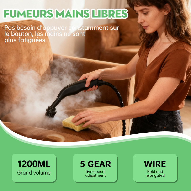 2026 New Model Cross-Border Steam Cleaner, Handheld Household Sofa and Oil Stain Remover, Multifunctional High-Temperature Powerful Cleaning Machine 2026 New Model Cross-Border Steam Cleaner, Handheld Household Sofa and Oil Stain Remover, Multifunctional High-Temperature Powerful Cleaning Machine