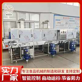 热碱水消毒隧道式全自动洗筐机大型果蔬筐清洗机商用熟食筐清洗机