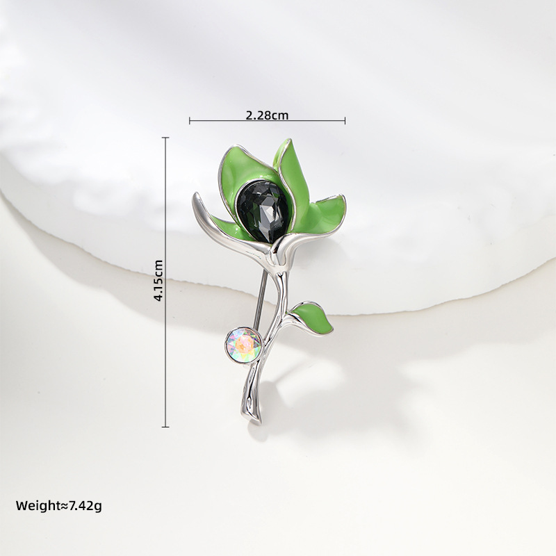 Xuping broche de alto nivel lujo ligero nicho accesorios de ropa temperamento viento broche fuente fábrica al por mayor personalizada image 50