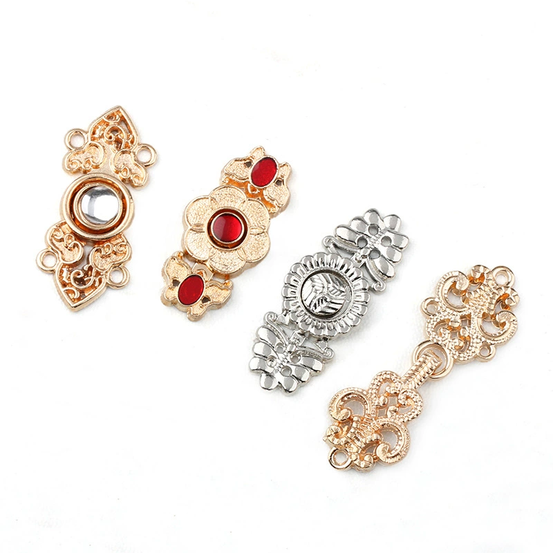 Spot источник метал costume ханфу на пряжке древний стиль одежда мама пряжка одежда воротник пряжка пряжка пряжка