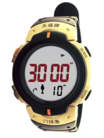 New Tianfu Brand Croquet Wrist Watch Gw5 Croquet Watch Timing and Scoring Watch with Temperature Display Chinese Week