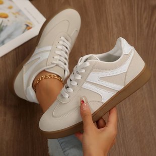 2024 spring and autumn fashion new foreign trade small white shoes fashion color matching sports retro Forrest Gump shoes Korean casual shoes
