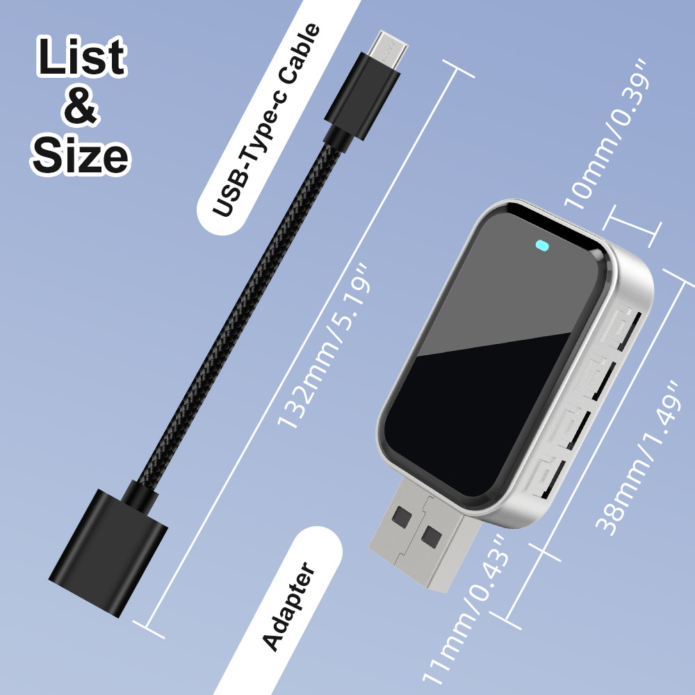 Cross-Border Carplay Box Wired to Wireless Android Auto Apple Android Smart Carplay Box