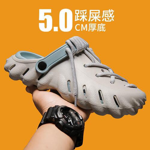 Bestselling Holeshoe for Men and Women, Garden Shoes with Laces and Hole Design, Comfortable and Trendy