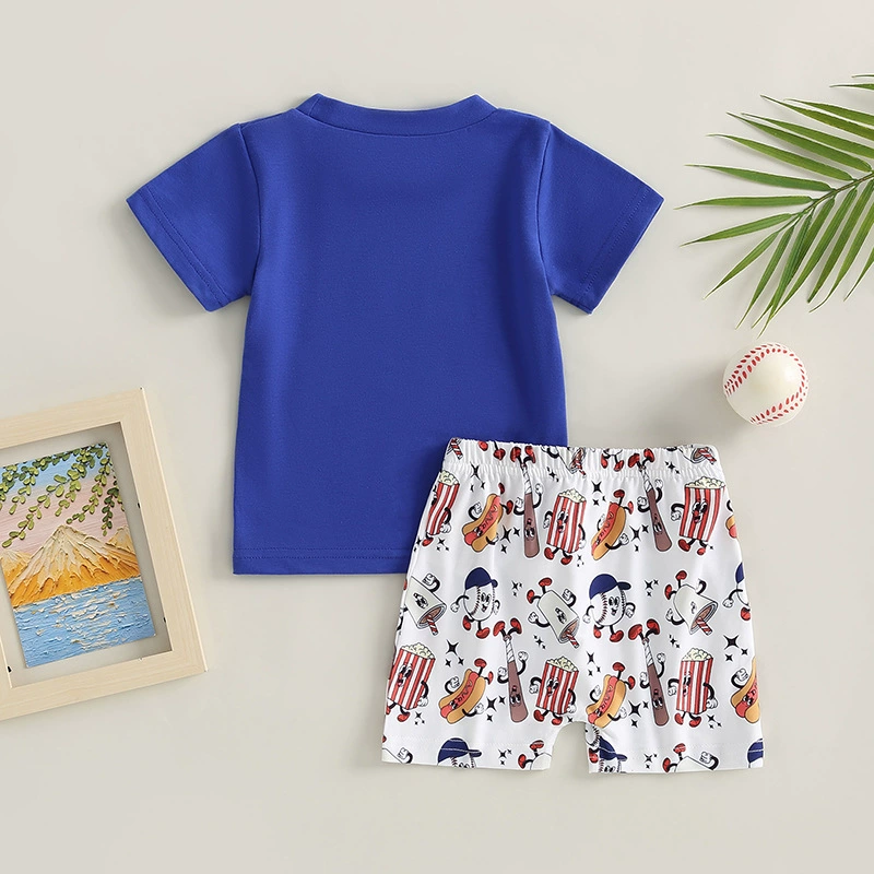 Summer baseball set for early age, with short sleeve