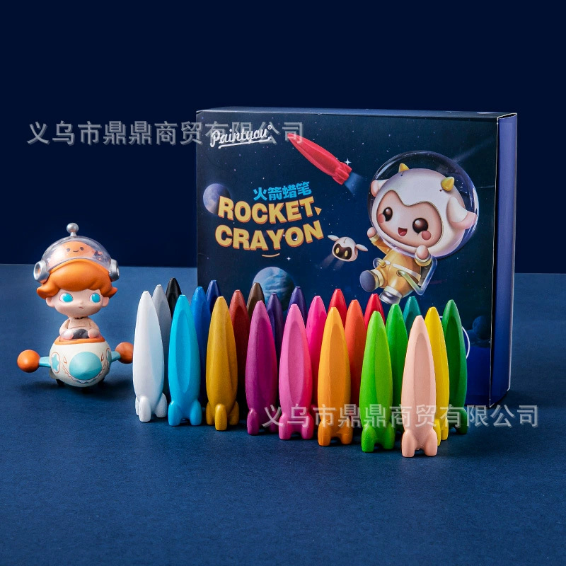 Erasable crayons for kindergarten, 8 colors, 24 colors, 36 colors, graffiti
