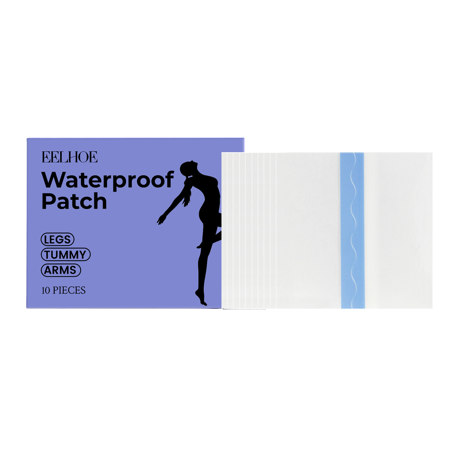 Eelhoe Waterproof Care Patch, Lightweight, Breathable, Waterproof, Elastic Skin-Fitting Design, Suitable for Arms and Legs