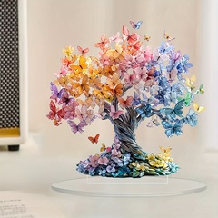 クロスボーダーバレンタインデー生命の木落葉 2D プレーンアクリルデスクトップ家の装飾家の寝室の装飾