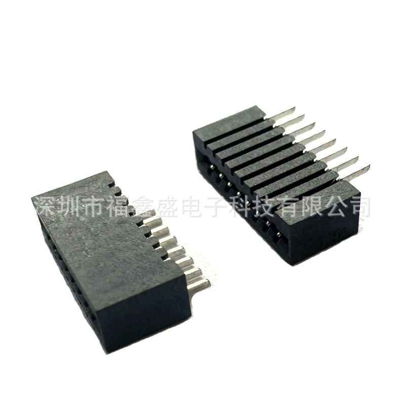 1.0间距FPC软排线座子 液晶屏插座卧式贴片双面接FFC/FPC 连接器