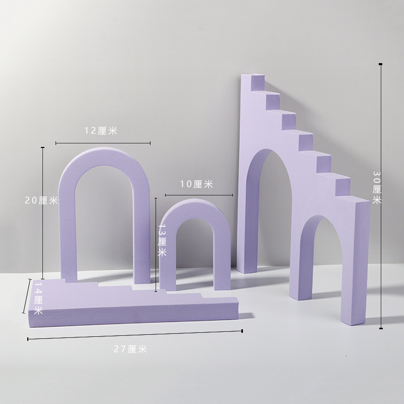 Cubo fotografía props ins Internet celebridad tridimensional joyería belleza Decoración Comida decoración Fondo paño