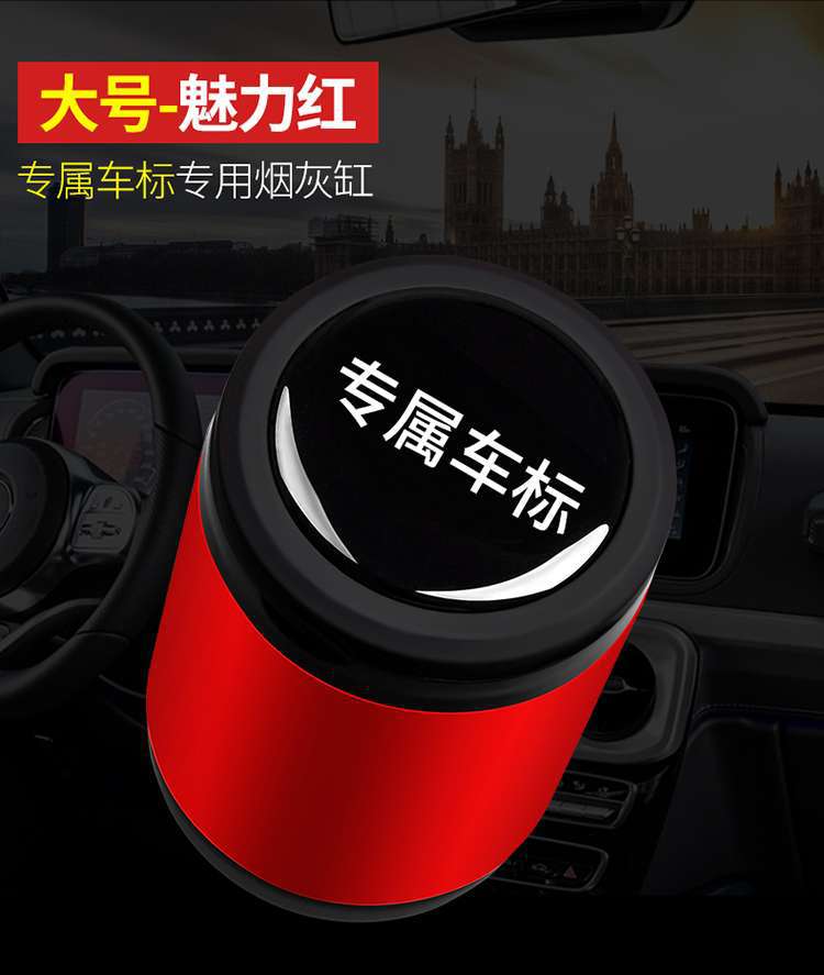 Skoda Octavia Kamiq Kodiaq Superb Karoq Rapid Spaceback Car Ashtray with Led Light