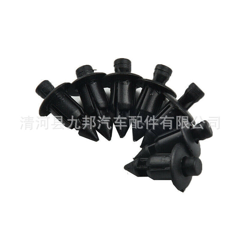 6mm black rivet fairing body decoration panel fastener screw clip for Honda motorcycle
