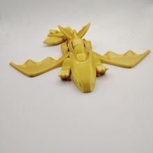 重力3D打印无牙仔驯龙高手飞龙一体关节可活动摆件装饰翅膀可动