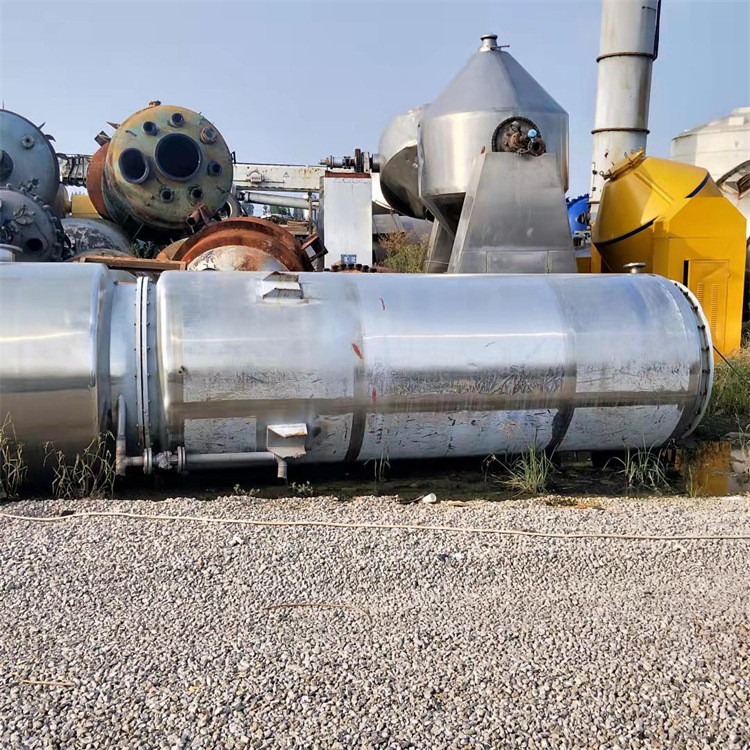 二手薄膜刮板蒸发器 不锈钢单双效浓缩低温结晶设备 工业废水废盐