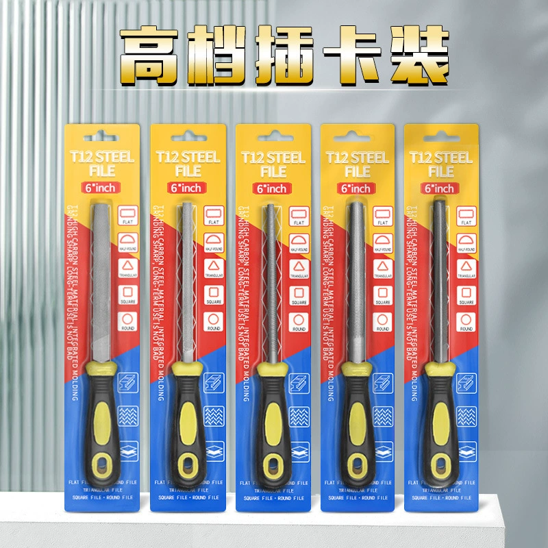 Подлинный производитель шлифовальный инструмент шлифовальный инструмент файл железа для промышленности мелкий зубной плоский треугольный металлический алмазный файл
