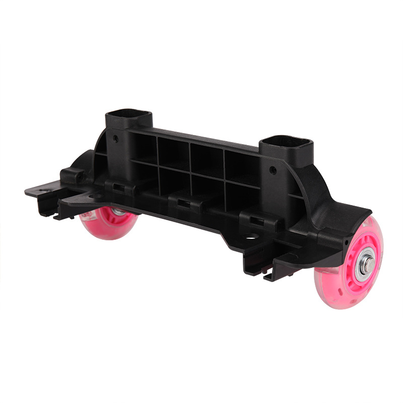 Fábrica al por mayor espesado material ABS resistente al desgaste para reducir la carga de hombro bolsas escolares de estudiantes barra de tracción carro accesorios de rueda inferior