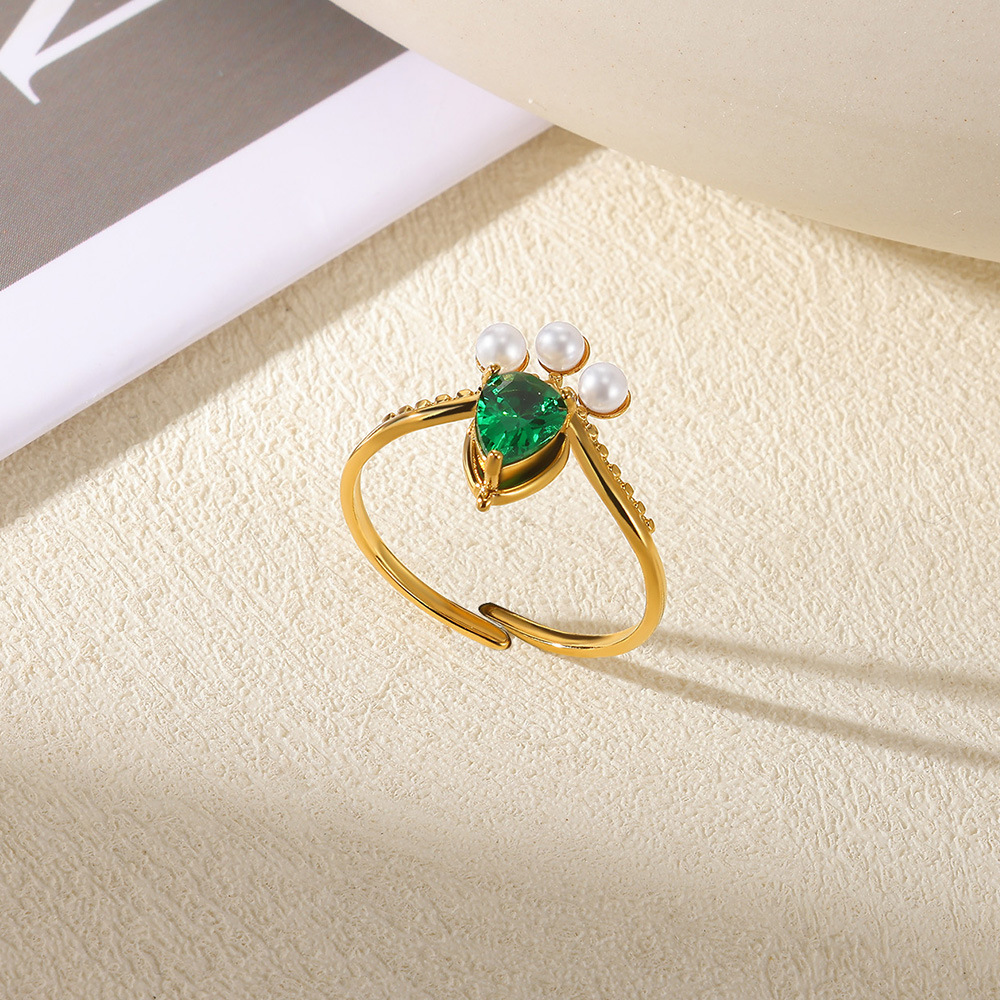 8g Weight 0.03µm-0.05µm Gold Plating Thickness PVD Coated Gold Plating Process 18K Real Gold Plated Plating Material Zircon Inlay Material Open Rings Classification 1 Piece Quantity Casual, Daily, Shopping Occasion 304 Stainless Steel Material Waves, Crown Pattern All Seasons Season Women's Gender Elegant, Classic Style, Affordable luxury style Style Waterproof Non Tarnish, Plating Craft PVD Coated Real Gold Plated 18K Gold Waves Crown 304 Stainless Steel Elegant Classic Style Affordable Luxury Style Waterproof Non Tarnish Open Rings 8