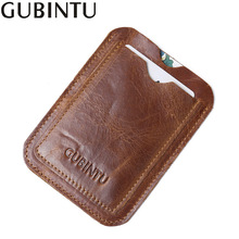 GUBINTU真皮卡包简约驾驶证件包公交卡套银行卡包零钱包工作证套