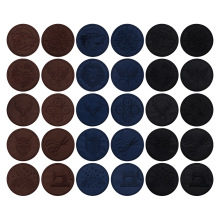 圆形徽章刺绣布贴动物头像电脑绣花贴羽绒服外套diy破洞补丁章仔