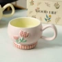 家用宽口手绘韩式情侣杯