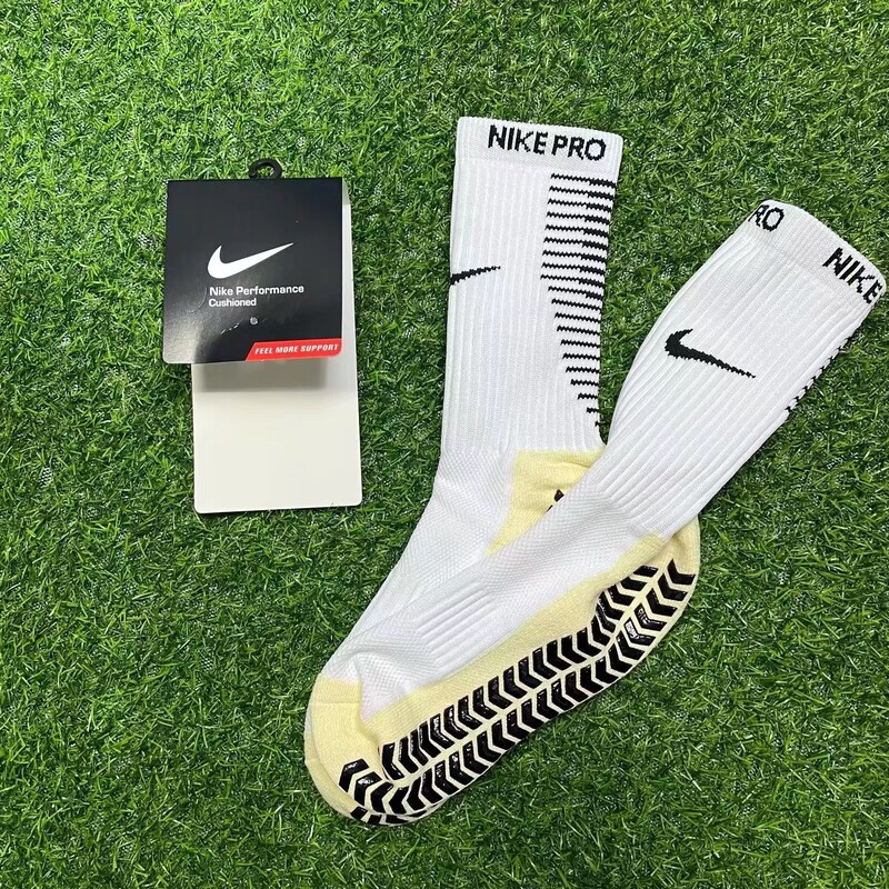 Football Socks Men's Sports Rubber Particle Glue Socks Non-Slip Thickeneded Silicone Mid-Calf Running Socks Custom Wholesale Breathable