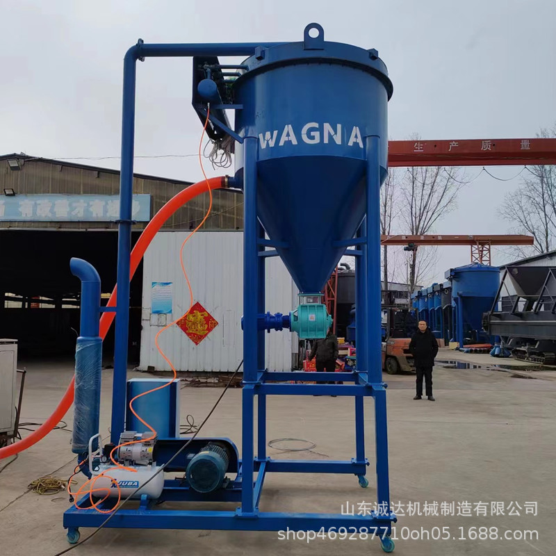 宜昌水泥圆库清灰气力吸灰机 脉冲除尘式粉煤灰装车吸灰机