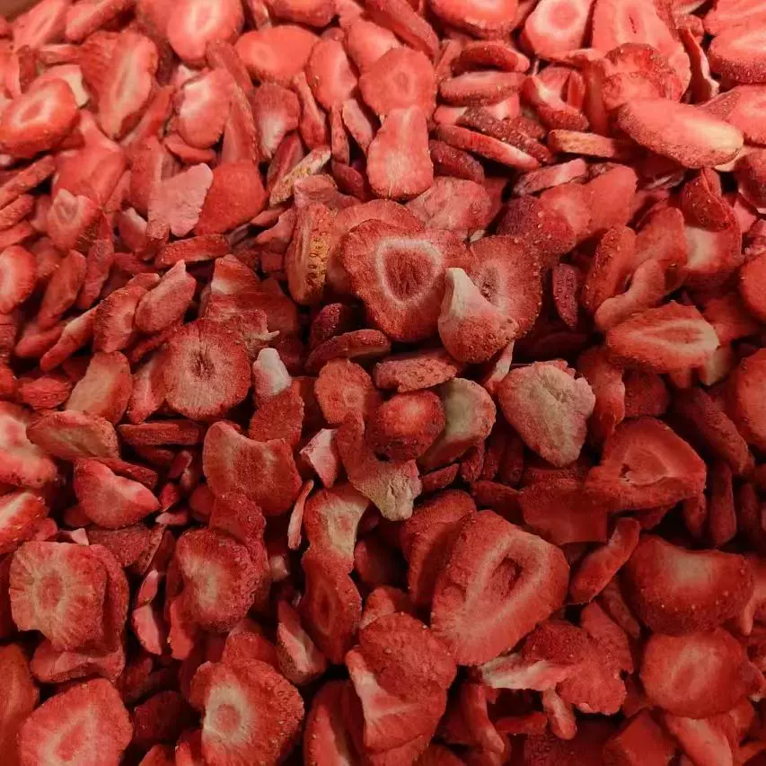 Freeze-dried Strawberry Pack, 20 g, Fruit Snack Cubes — Single Pack Options