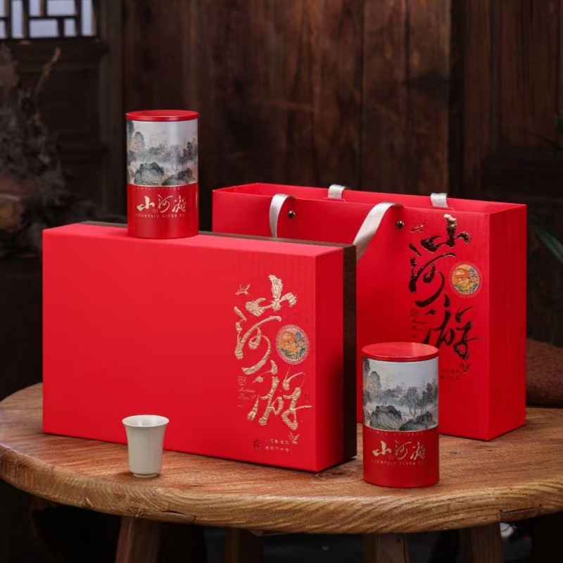 Jin Jun Mei red tea, gift box in gift box, 250 gram