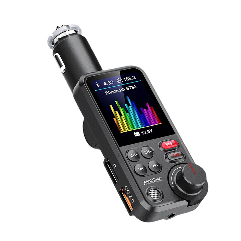 Bt93車載mp3プレーヤーuディスクロスレスhifi高低音イコライザ音楽車載bluetooth fm送信機|undefined