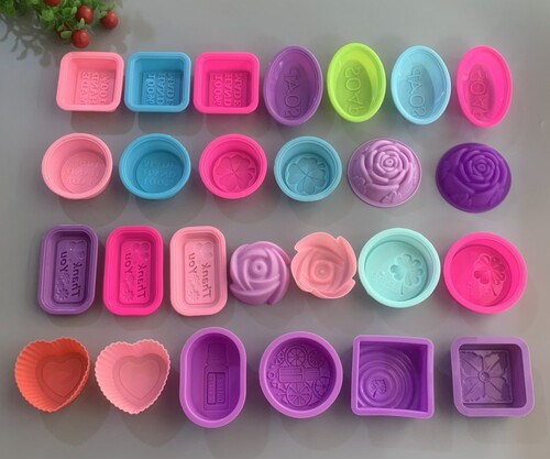 Supply silicone mold, handmade soap mold, oval SOAP, Korean small soap mold, silicone cold process soap mold