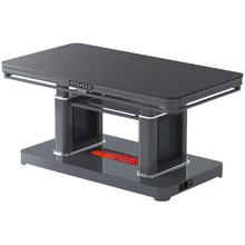 新款KOYKA电暖桌火焰家用取暖移动一体升降智能餐桌