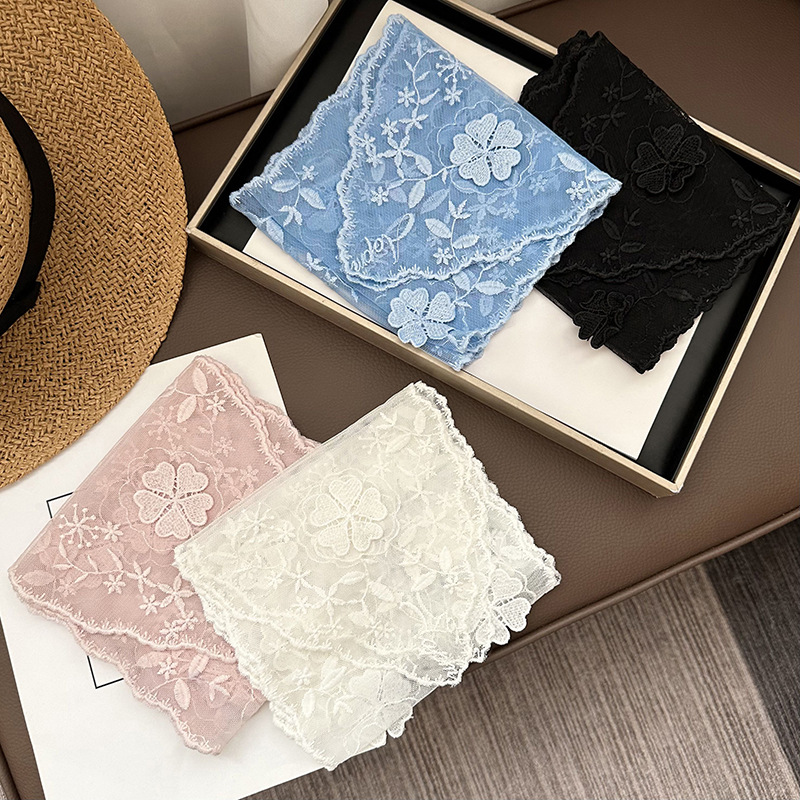 Pañuelo de seda de tira larga nueva bufanda de seda de encaje de flores de color sólido de todo fósforo bufanda decorativa pañuelo en la cabeza cinturón para el cabello atado bolsa de amarre serpentinas