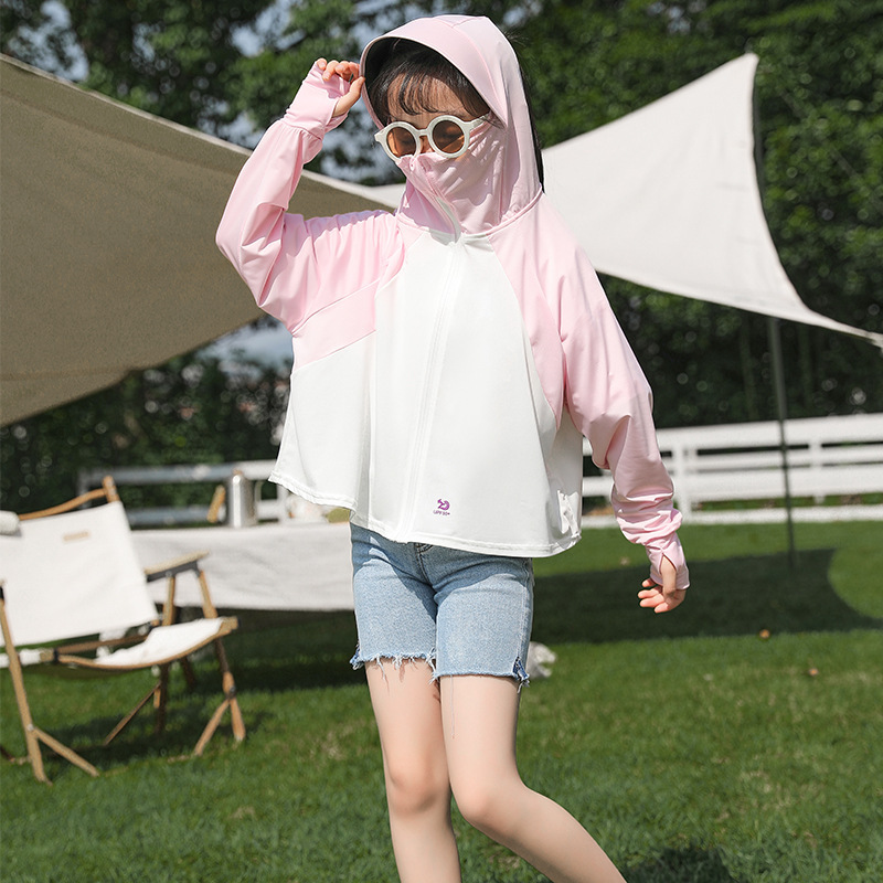 SKU-27-【儿童款】白拼粉