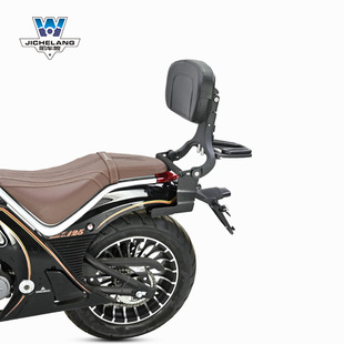 Muscle car Wolf applicable to Zongshen Youmi YOMI multi-function folding backrest adjustable backrest tail shelf tail wing special