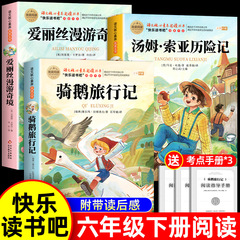 ガチョウに乗って旅行します。トムソーヤの冒険記六年生の下冊は必ず読みます。