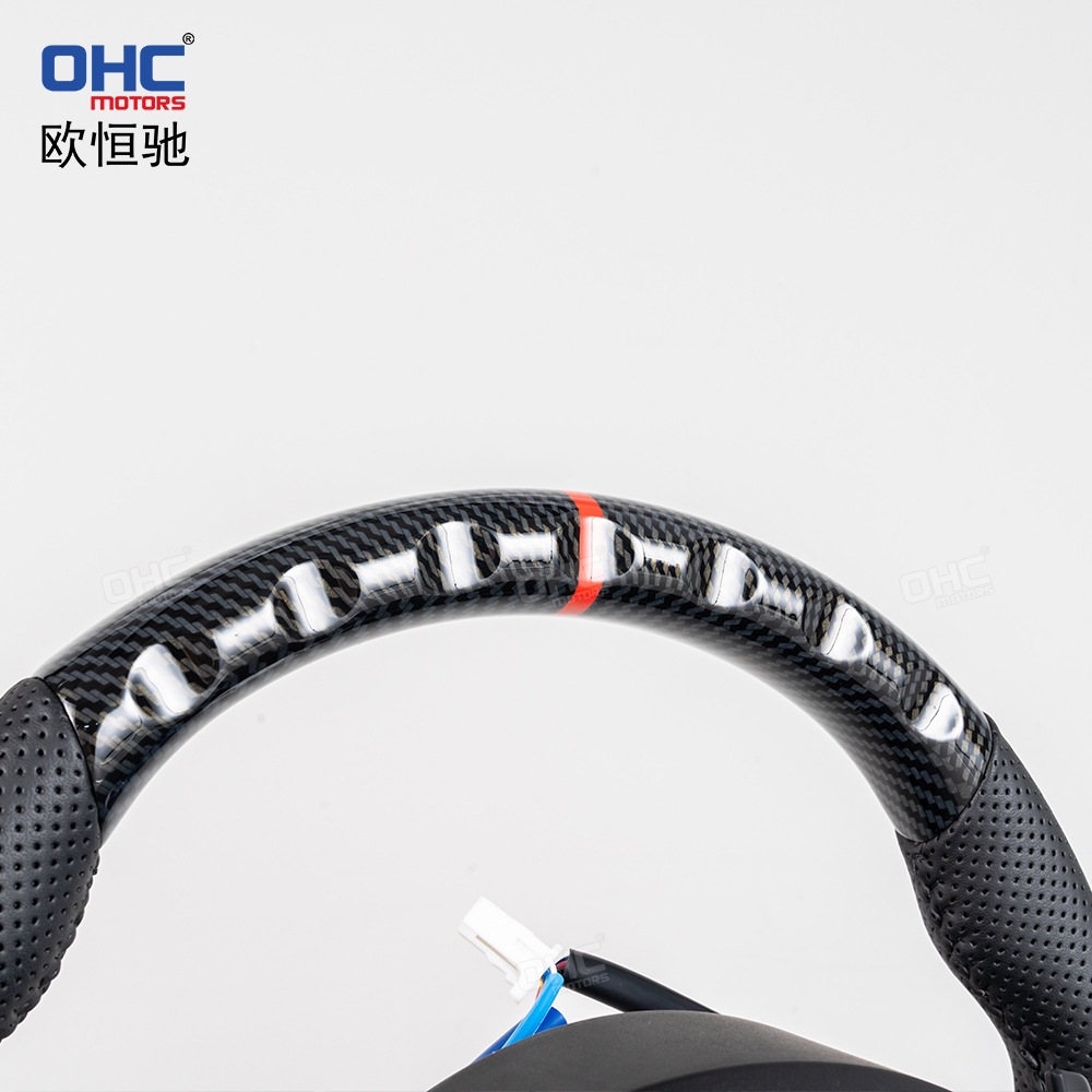Suitable for 18-23 Toyota 86 Subaru modified and upgraded carbon fiber pattern steering wheel assembly