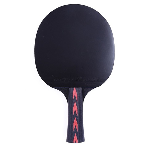 Five-star table tennis paddle, single table tennis racket, competitive level 5-star table tennis paddle, shake-hand grip, penhold grip table tennis racket, single paddle
