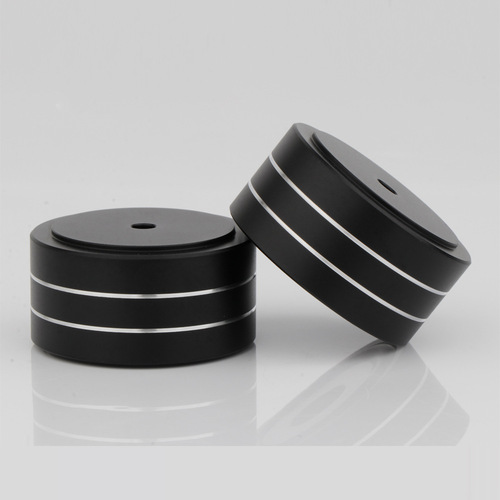 Speaker shock-absorbing feet, audio amplifier tube amplifier CD machine feet, shock-absorbing feet, solid aluminum alloy anti-slip 40*20mm