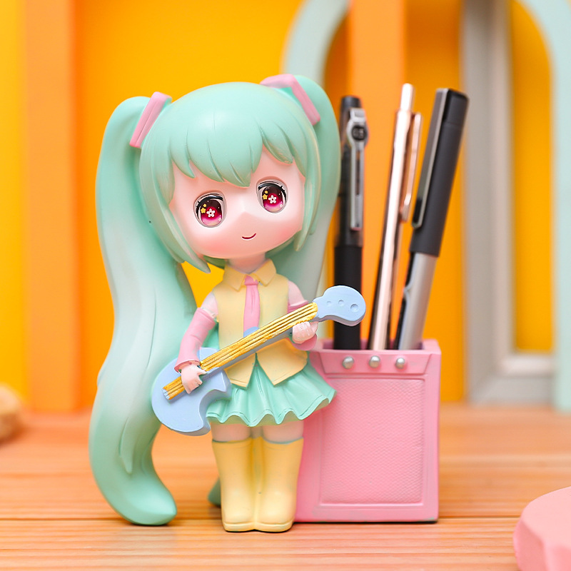 Regalo navideño nuevo estilo de fantasía sirena de concha luz de portalápices niña ins decoración de la habitación decoración venta directa de fábrica